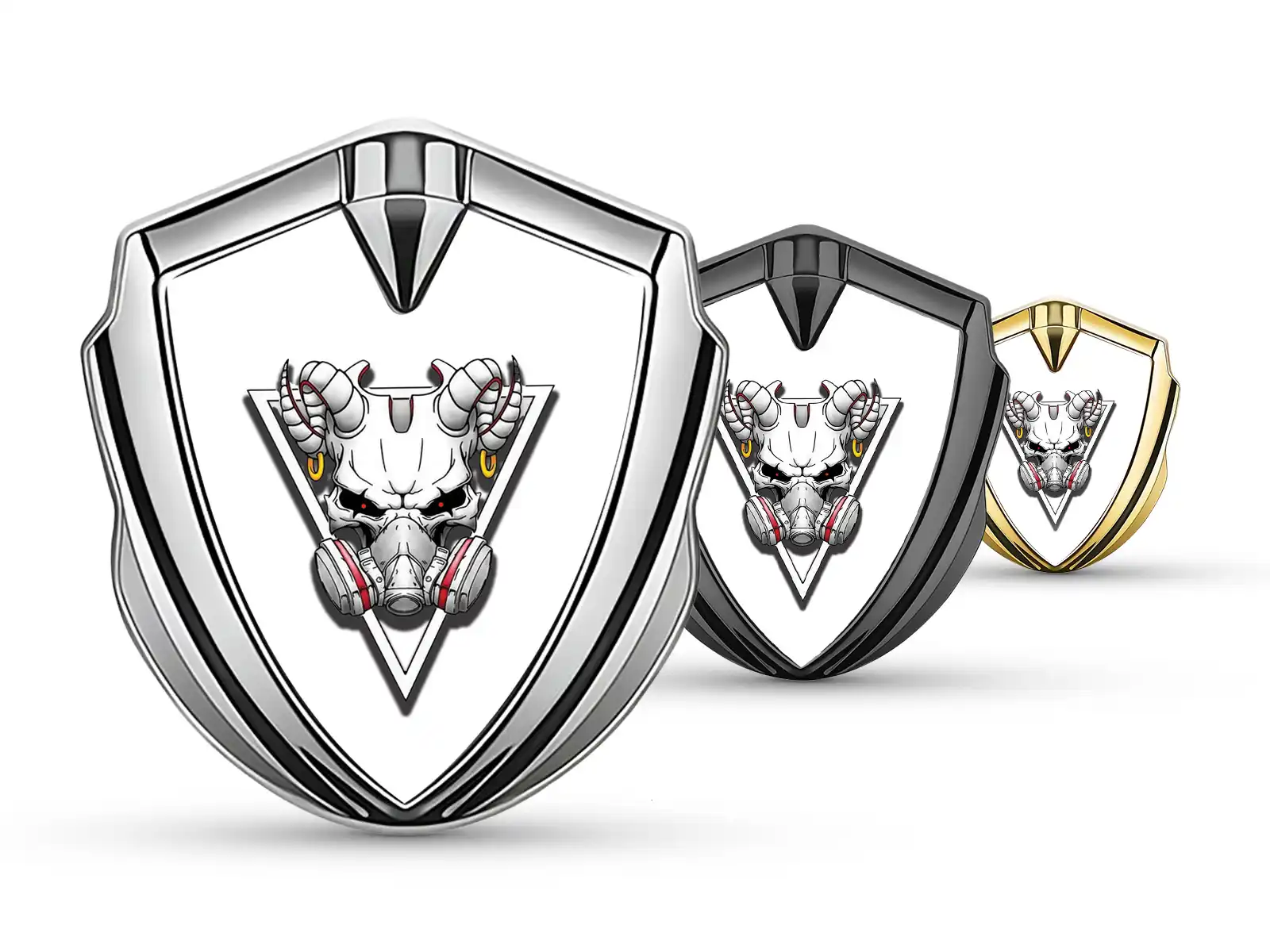 Silicone Emblem Badge Customizable Force Style
